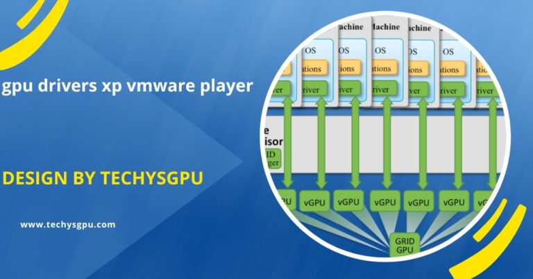 gpu drivers xp vmware player