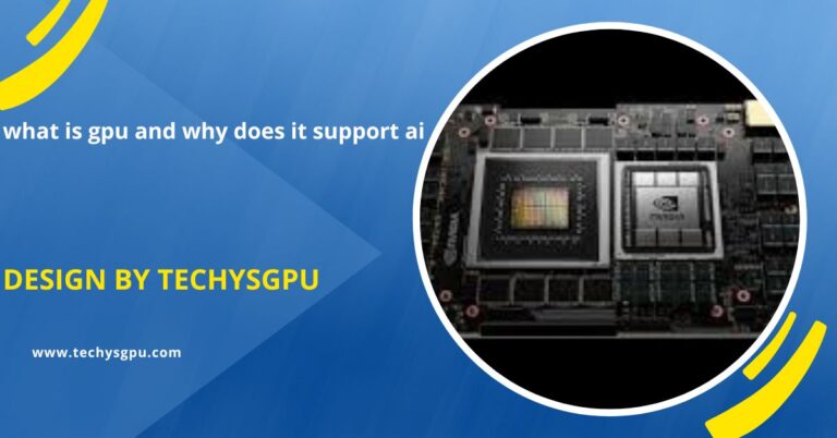 what is gpu and why does it support ai