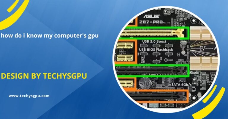 how do i know my computer's gpu