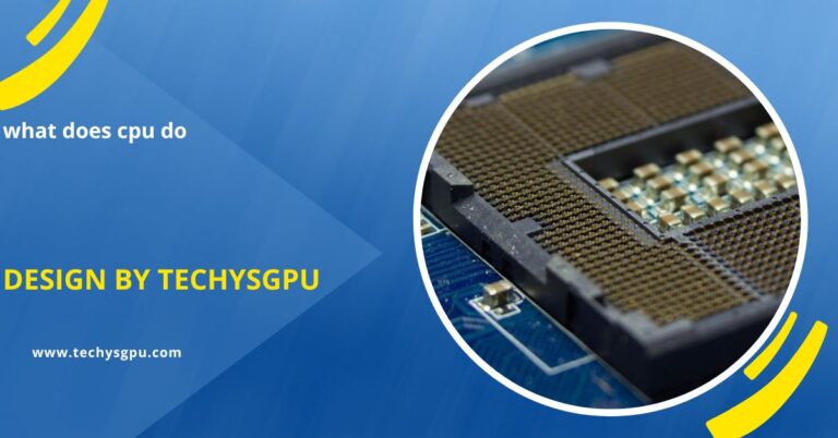 what does cpu do