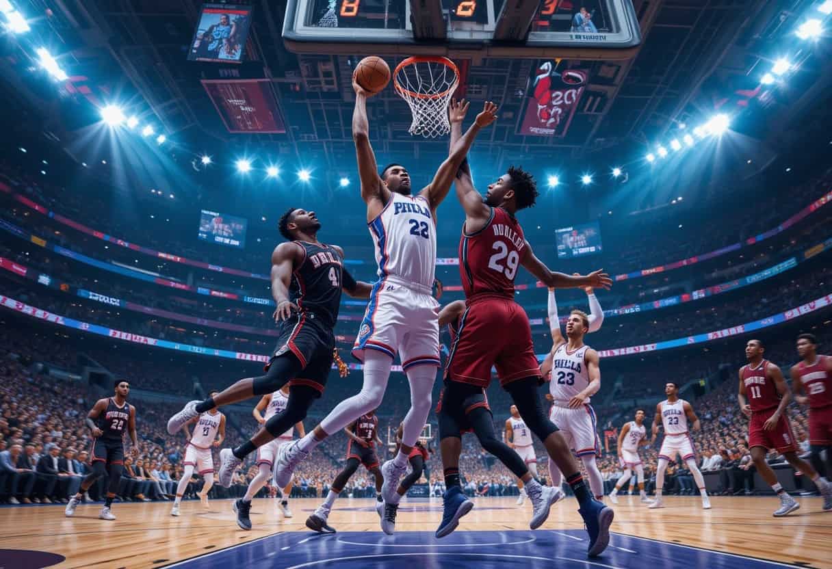 76ers Vs Miami Heat Match Player Stats